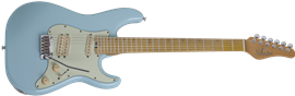Schecter DIAMOND SERIES MV-6 Super Sonic Blue   6-String Electric Guitar 2023